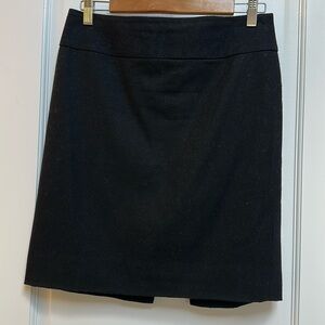 Banana Republic wool black skirt